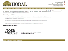 Tablet Screenshot of horal.be